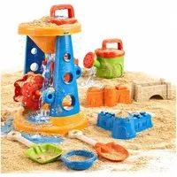 TK Gruppe Sandform-Set Sandspielzeug Set – Sandkastenspielzeug Sandförmchen, Schaufel, Rechen