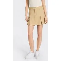HUGO Minirock Rundale mit Falten, Mid Waist