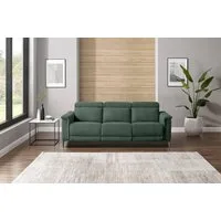 OTTO home 3-Sitzer LUND,Struktur-Bezug, 222 cm, man. o. elektr. Relaxfunktion in 2 Sitzen, (links/rechts), USB-A bei elektrischer Ausführung, Kopfteilverstellung