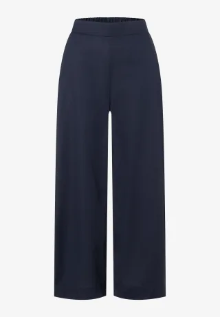 MORE & MORE - Baumwoll/Stretch Culotte blau - Gr. - 36