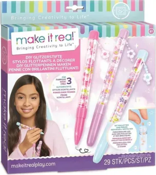 Do-It-Yourself Set zum Herstellen von Glitzerstiften, Sets