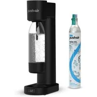 DAFI Wassersprudler DAFI Pushair inkl. 1 Co2 Zylinder und 0,7l Flasche
