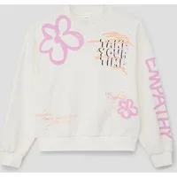 s.Oliver Sweatshirt Sweatshirt Weiches Sweatshirt mit Frontprint