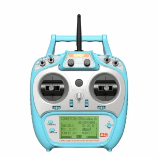 WFLY ET08A 2.4GHz 8CH Radio Transmitter with RF206S Receiver for RC Helicopter Airplane Aircraft Car Boat Vehicle Models