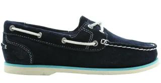 Timberland Earthkeepers Ek Classic Womens Boat Schuhe Marine Blue Wildleder 8223a B78d