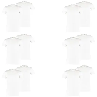 12 er Pack Puma Basic Crew T-Shirt Men Herren Unterhemd Rundhals
