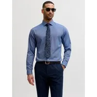 Jack & Jones Langarmhemd JPRBLAPARKER Slim Fit Hemd, atmungsaktiv, ideal für den Alltag Baumwolle, slim fit