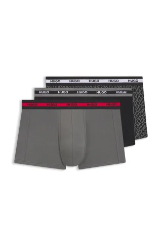 HUGO RED Menswear - TRUNK TR PLANET DES patterned - Gr. - M