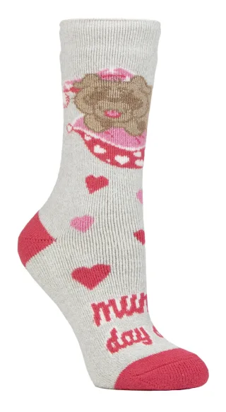 Ladies Cosy Novelty Socks | Heat Holders Lite | Christmas Socks for Women | Gifts for Her Socks - Mums Day Off