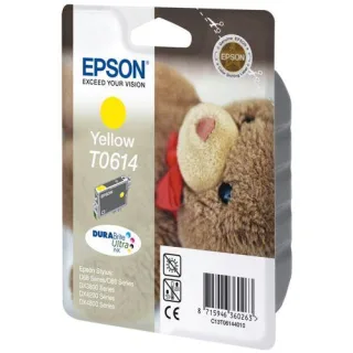 Epson Tintenpatrone yellow T 614 220 ml T 6144