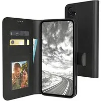EAZY CASE Handyhülle Business Handytasche Kartenfach Samsung Galaxy A55 6,6 Zoll, Schutzhülle mit Standfunktion zum Aufklappen aufstellbar Etui Schwarz
