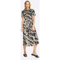 heine Etuikleid Druck-Kleid Kurzarm