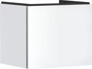 Hansgrohe Waschtischunterschrank Xilesa E 580x470mm 1 Schubkasten f.Waschtisch mattweiss, 54253700 54253700