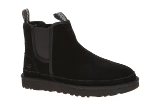 UGG NEUMEL CHELSEA 1121644 BLK schwarz - Warmgef?tterte Winterstiefel f?r Herren