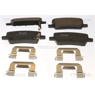 Triscan Bremsbel?ge hinten Tesla Model S X 811081001