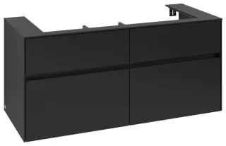 Villeroy & Boch Waschtischunterschrank Collaro C09100 1200x548x500mm 4 Ausz. Waschtisch mittig Volca C09100VL