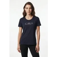 CMP Funktionsshirt WOMAN CO T-SHIRT für Erwachsene, mit sportlichem Stil, Kurzarm, gerader Abschluss