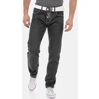 Cipo & Baxx 5-Pocket-Jeans Jeans mit trendigen Kontrastnähten, CD710