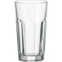 LEONARDO Tasse Rock Longdrinkbecher XL, Glas, 1-tlg., Glas, 540 ml (1 Stück)