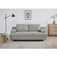 OTTO home Schlafsofa ONNIKO Cord, Breite: 192 cm, Liegefläche 121x192 cm, softer Cord-Bezug, mit Bettfunktion & Bettkasten