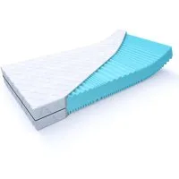 Kaltschaummatratze Aqua Deluxe Wendematratze, MSS e.K., 19 cm hoch, abnehmbarer Bezug