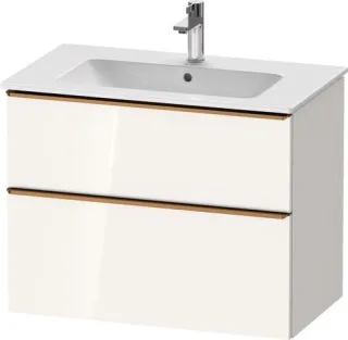 Duravit D-Neo Waschtischunterbau wandhängend Weiß Hochglanz 810x462x625 mm - DE4362004220000 DE4362004220000
