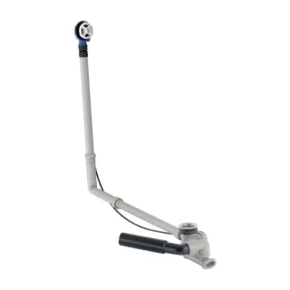 Geberit d52 Badewannenablauf 150505006 mit Drehbetätigung, Länge 73cm, DN 40/50