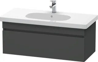 Duravit DuraStyle Waschtischunterbau wandhängend Graphit Matt 1000x453x398 mm - DS638504949 DS638504949