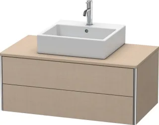 Duravit XSquare Konsolenwaschtischunterbau wandhängend Leinen Matt 1000x548x400 mm - XS491107575 XS491107575