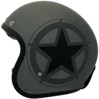 Apex Motorradhelm JI100 Star Jethelm, antifog beschichtet,geeignet für Brillenträger,vorbereitet für Pi
