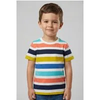 Blue Seven T-Shirt Basic Passform, mit Allover-Druck, aus Single Jersey, pflegeleicht