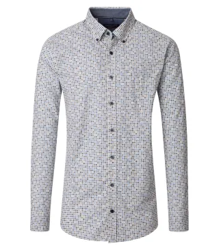 CASAMODA - Freizeithemd braun - Gr. - XL