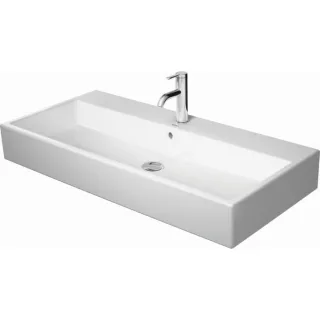 Duravit Vero Air Waschtisch 2350100028 weiss, 100x47cm, ohne Hahnloch, geschliffen