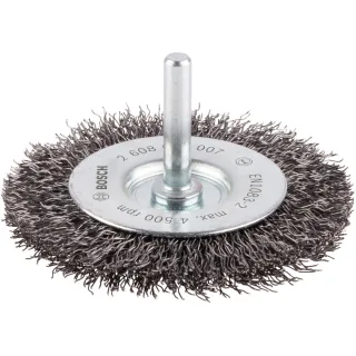 Bosch PRO Scheibenbürste, gewellt, 4500 U/min, 0,3 mm Drahtstärke - 2608622007