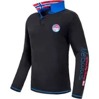 Nebulus Poloshirt SECOND, P6890 - Herren, schwarz, L