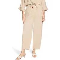 Cartoon Leinenhose Damen mit Gummizug
