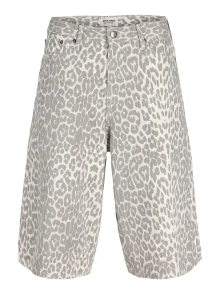 JACK&JONES - JPSTOWEN ROY AOP SHORTS XXLNG LN Wild Dove - Gr. - L