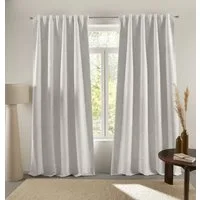LeGer Home by Lena Gercke Verdunkelungsvorhang Marusha (1 St), Multifunktionsband, verdunkelnd, Polyester, Verdunkelnder Vorhang, blickdicht, Leinenoptik, robuste Haptik, Thermo
