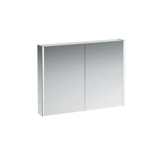 LAUFEN Frame 25 LED-Spiegelschrank 4086039001441, 100cm, 2 Türen, Seite verspiegelt
