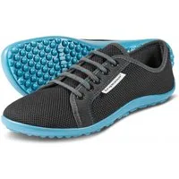 Leguano Aktiv anthrazit, blaue Sohle Barfußschuh