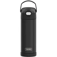 THERMOS Isolierflasche FUNTAINER Water Bottle, doppelwandiger Edelstahl, spülmaschinenfest, 0,47l, 12h kalt, mit dichschließendem Push Button Lid