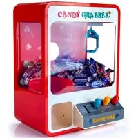 Goods+Gadgets Spieltisch Spieltisch Candy Grabber – Süßigkeitenautomat & Greifautomat mit USB, (Süßigkeitenautomat Süßigkeiten Greifautomat), Spielautomat mit USB-Kabel
