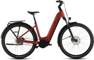Cube Touring Hybrid Comfort SLX 800 Wh E-Bike Easy Entry 28" chilli'n'chrome 62 cm | Dienstrad-Leasing möglich