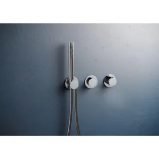 Herzbach MODUL7 PUSH Thermostat Fertigset 70.701003.1.01 1 Verbraucher Chrom