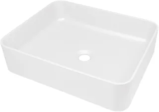 Neuesbad Serie 400 Aufsatzwaschtisch, Oberfläche: alabaster NB1DECQT_AU5S1