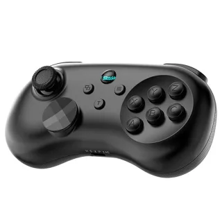 Y04 Fighting Game Controller 6 Buttons Layout Hall Effect Joystick Max 6000Hz Polling Rate Adjustable Keycaps for Switch