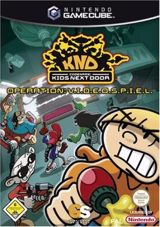 KND - Codename: Kids next Door - Operation: V.I.D.E.O.S.P.I.E.L. [Nintendo GameCube]