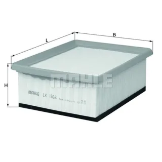Mahle Luftfilter Citroen Berlingo Peugeot Partner