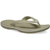 Crocs Zehensandalen Crocband Flip meteorgrün - 1 Paar Badeschuh