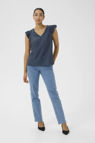 Ärmellose Bluse Regular fit Midnight Marine CC dark blue
